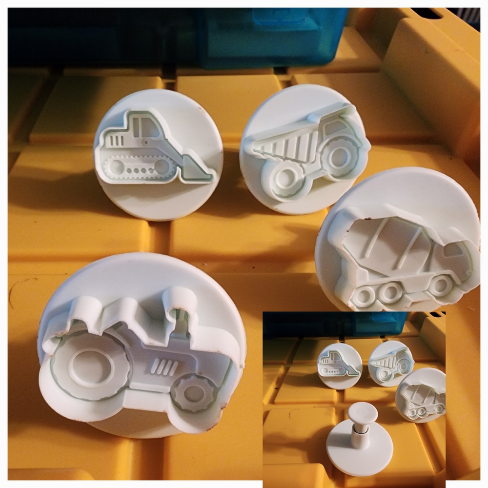 Construction Vehicle Cookie Cutters for Kids